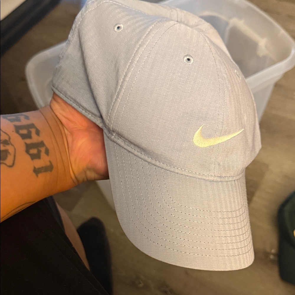 Nike Soft Gray Sports Cap
